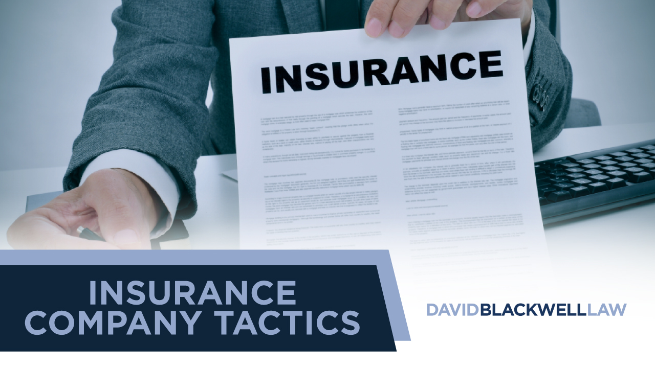Motor Vehicle Accidents | Insurance Company Tactics