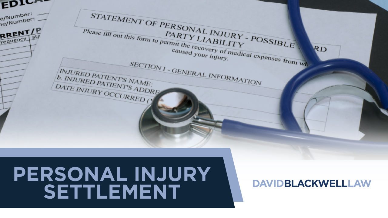 Your Personal Injury Settlement